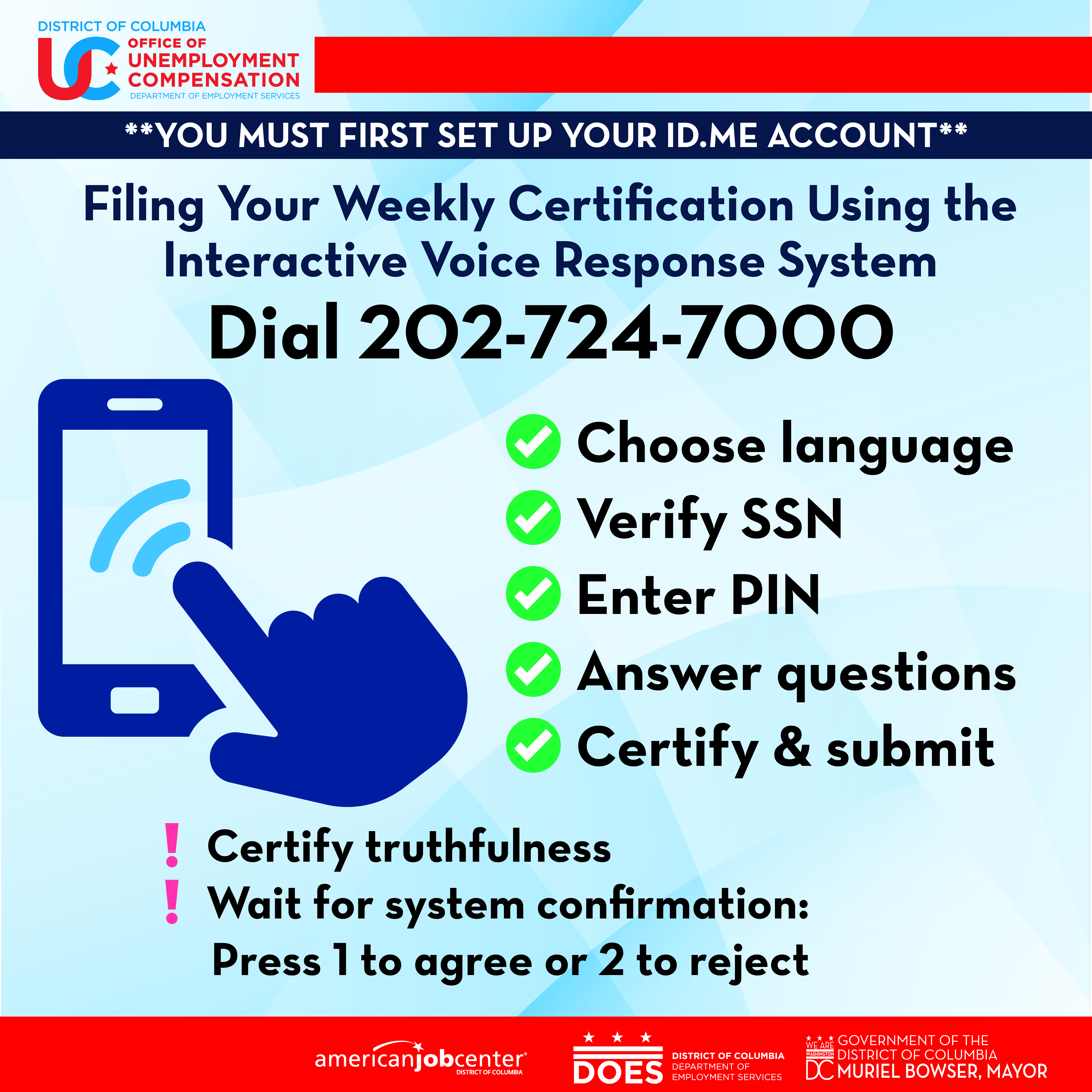 File Your Weekly Certification 
